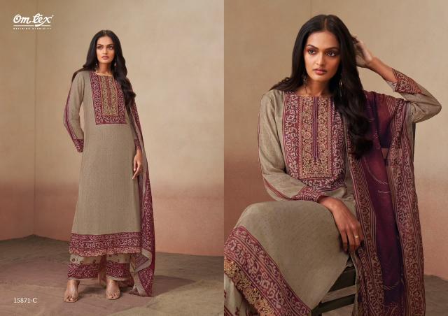 Omtex urshita sanskriti wholesale kurtis & dress material